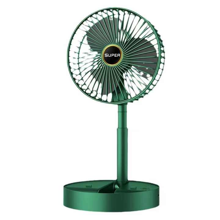 Hot Selling Folding Telescopic Charging Fan Portable Outdoor Travel Home Desktop Fan Air Cooling Fan